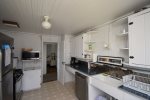 Full kitchen with gas stove